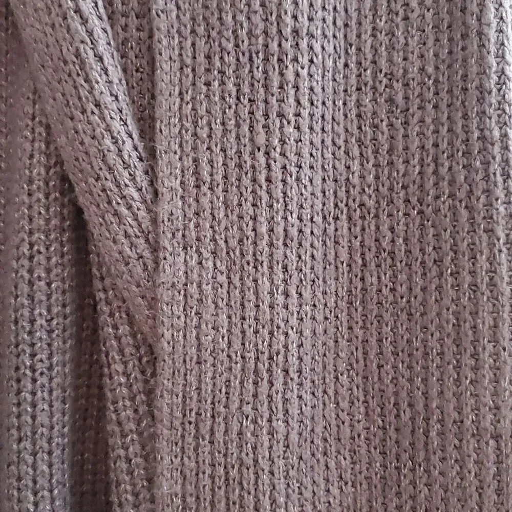 Caslon Blush Purple Knit Scarf 14.5